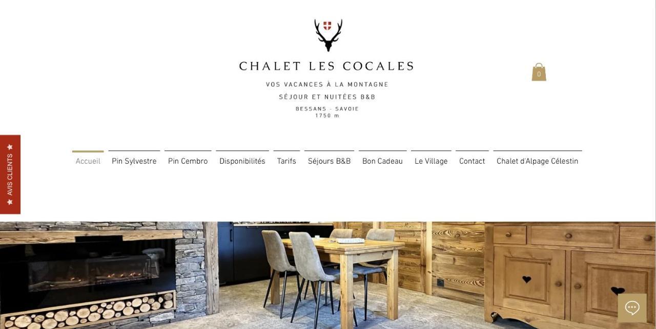 Chalet Les Cocales Residence Sejour Et Nuitees B&B - Appartement Pin Cembro Bessans Zewnętrze zdjęcie