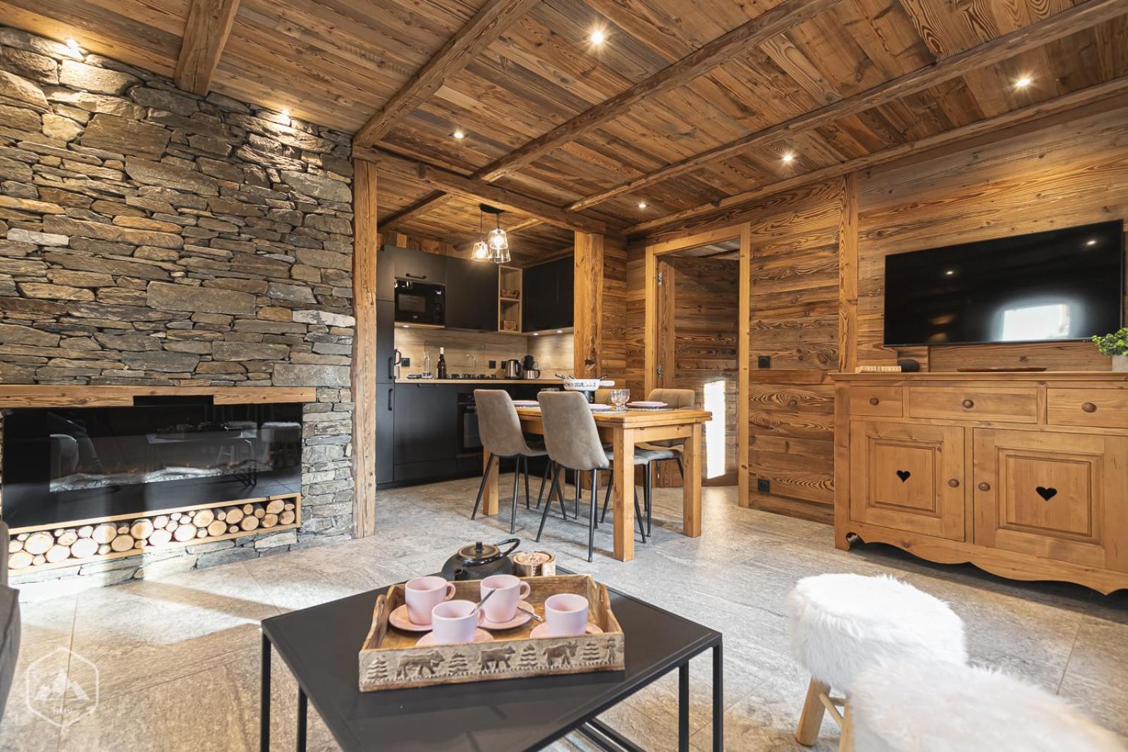 Chalet Les Cocales Residence Sejour Et Nuitees B&B - Appartement Pin Cembro Bessans Zewnętrze zdjęcie